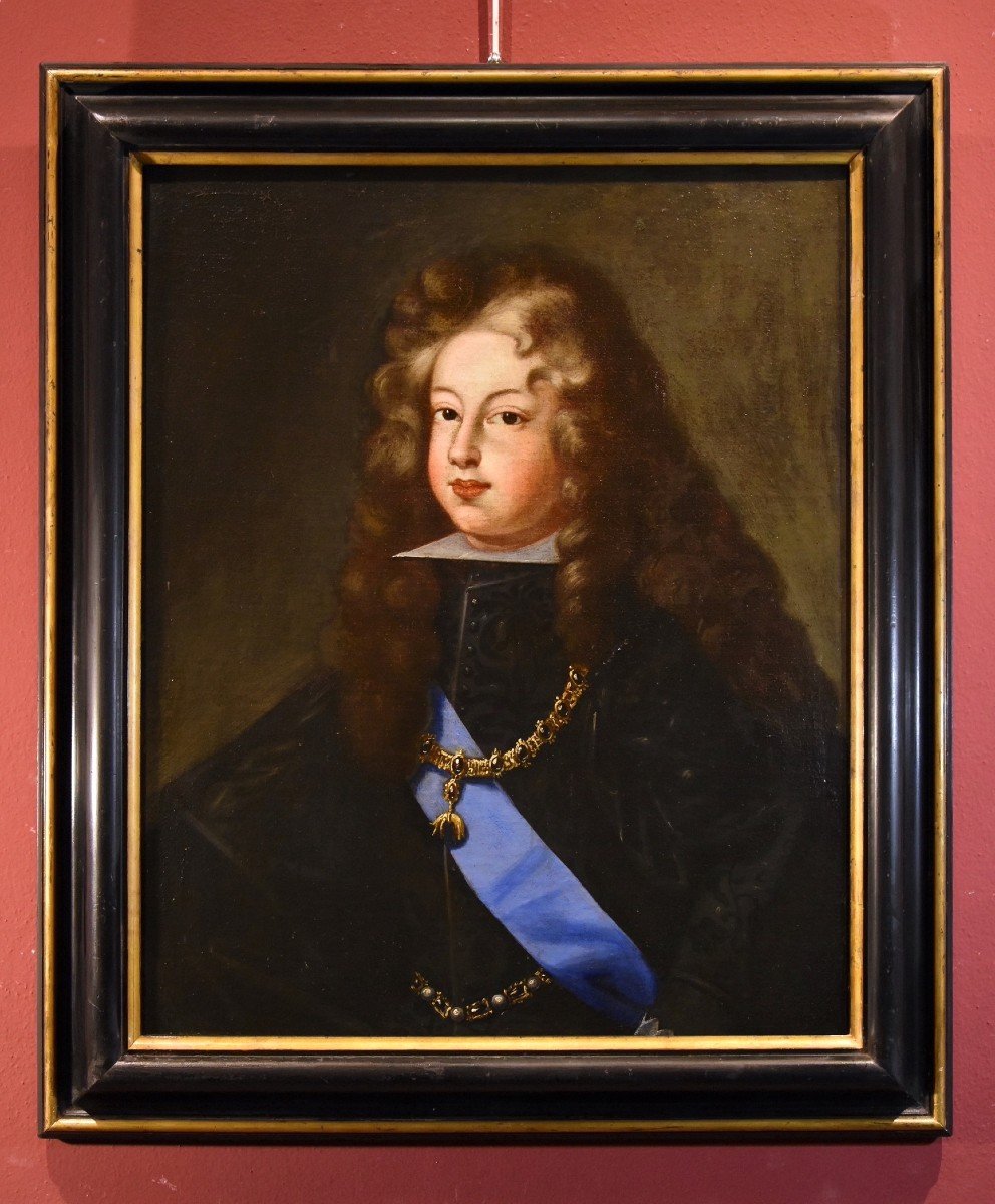 Ritratto di Filippo V, Re di Spagna, Hyacinthe Rigaud (Perpignan 1659 - Parigi 1743) Cerchia-photo-2