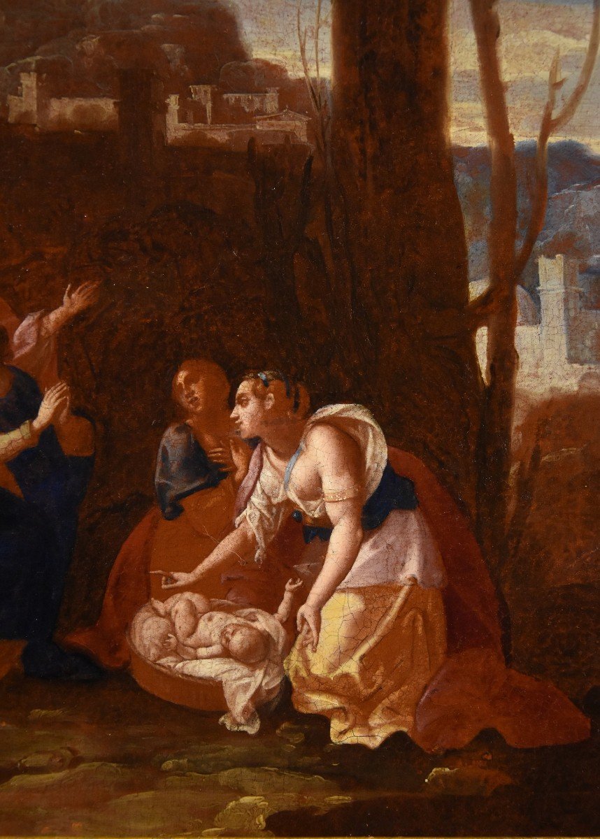 Mosè salvato dalle acque, Nicolas Poussin (Les Andelys 1594 - Roma 1665) Bottega-photo-2