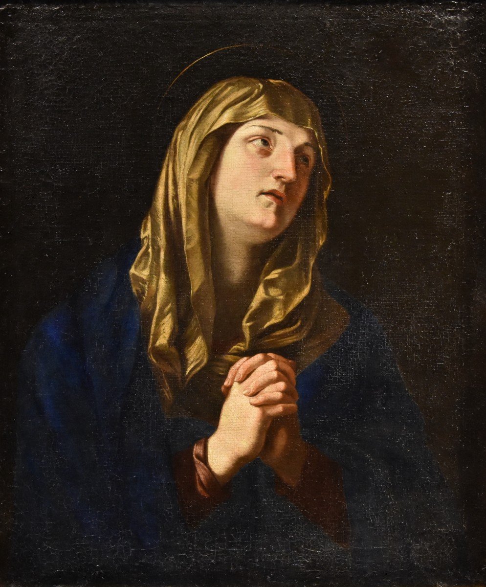 Guido Reni (Bologna, 1575 – 1642) Bottega di , La Vergine in preghiera (o Mater dolorosa)-photo-2