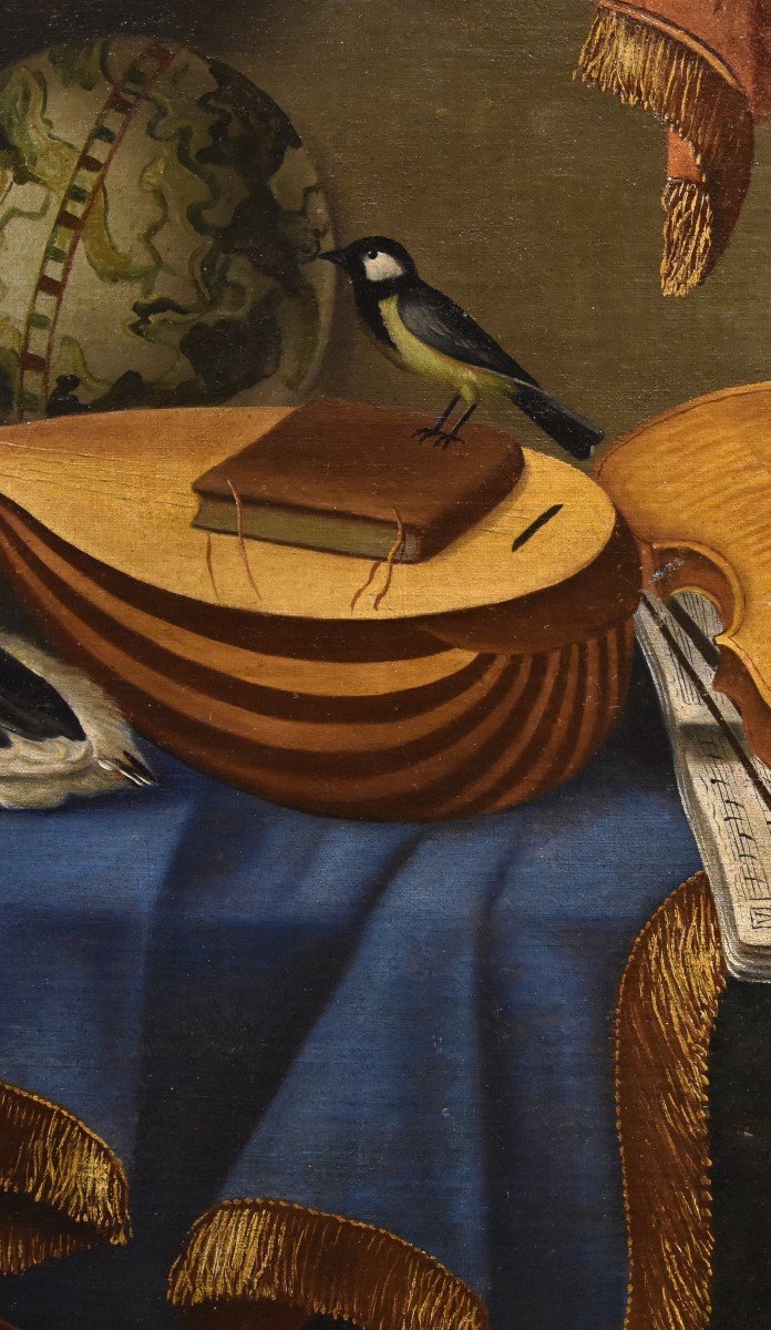 Natura morta con strumenti musicali, Bonaventura Bettera (Bergamo, 1663 – 1718 circa) (1/2)-photo-2