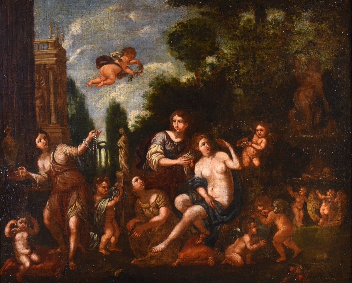 La Toeletta di Venere Francesco Albani (Bologna 1578 - 1660), bottega di