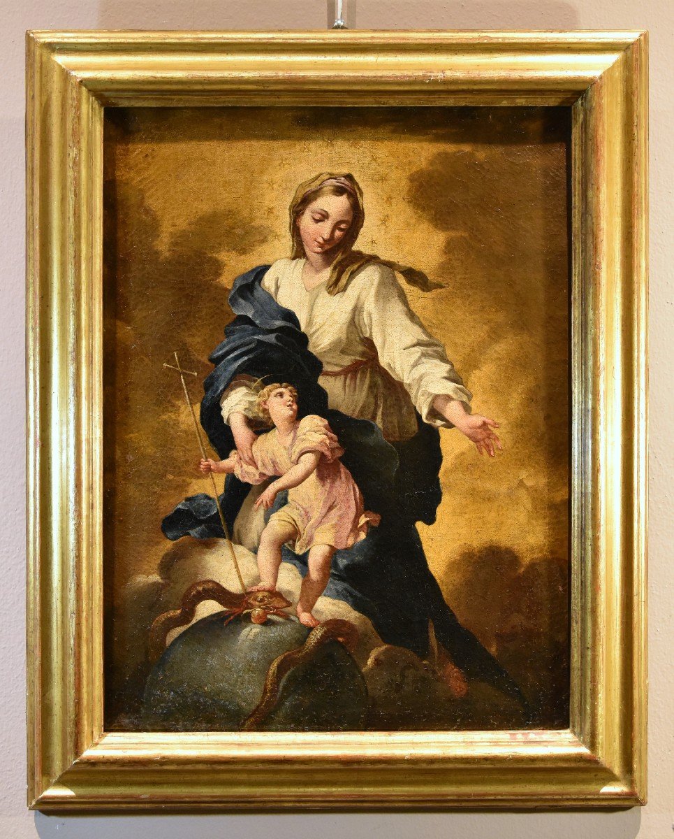 La Vergine Immacolata, Antonio Maria Piola (Genoa 1654 - 1715)-photo-2