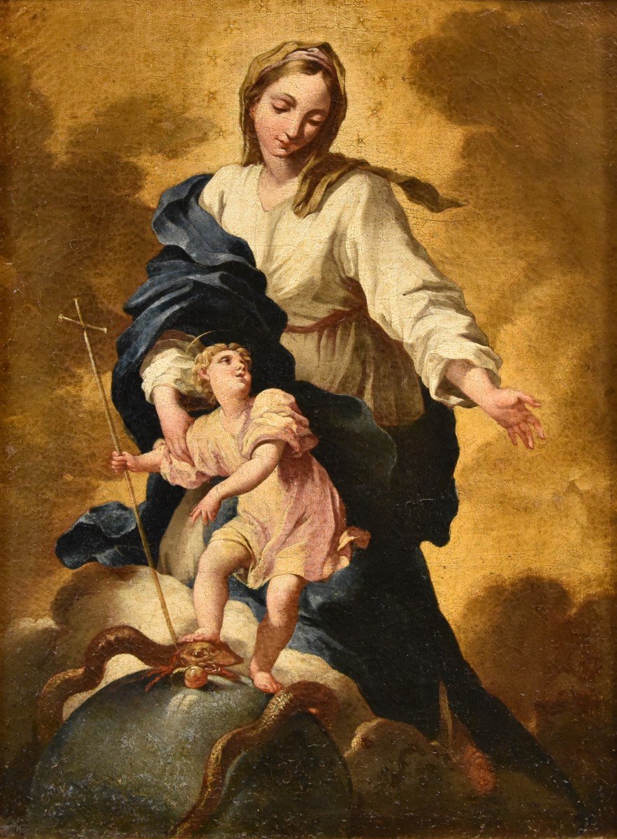 La Vergine Immacolata, Antonio Maria Piola (Genoa 1654 - 1715)