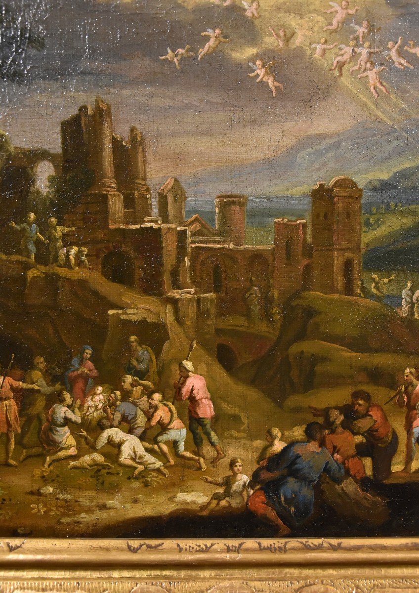 Paesaggio con l Natività, Scipione Compagni  (Napoli, 1624 circa- post 1680)-photo-1