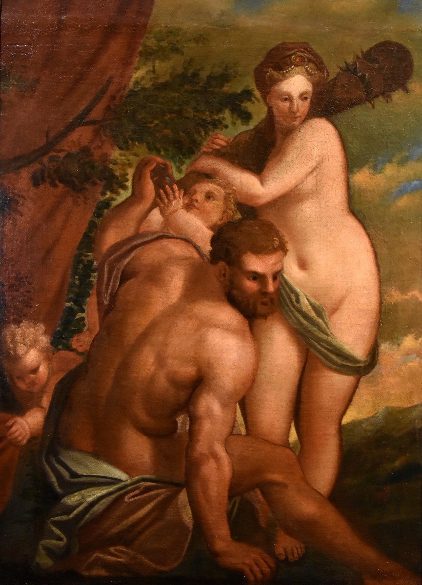 Ercole e Onfale, Alessandro Varotari, detto il Padovanino (Padova 1588 - Venezia 1649) bottega-photo-1