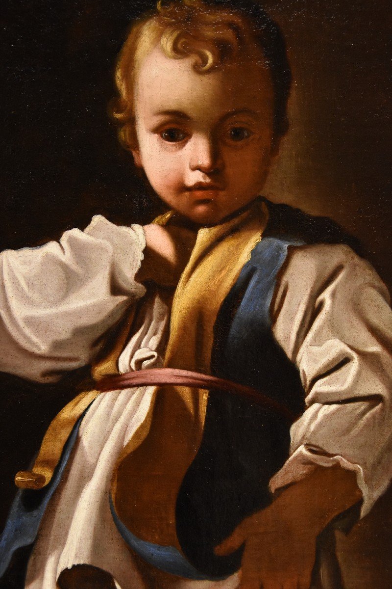 Bartolomeo Schedoni (Modena 1578 – Parma 1615), Ritratto di bambino (Alessandro Farnese?)-photo-3