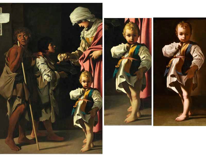 Bartolomeo Schedoni (Modena 1578 – Parma 1615), Ritratto di bambino (Alessandro Farnese?)-photo-1