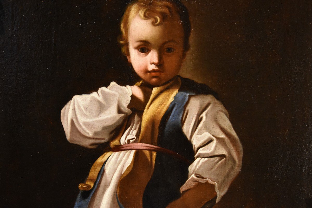 Bartolomeo Schedoni (Modena 1578 – Parma 1615), Ritratto di bambino (Alessandro Farnese?)-photo-2