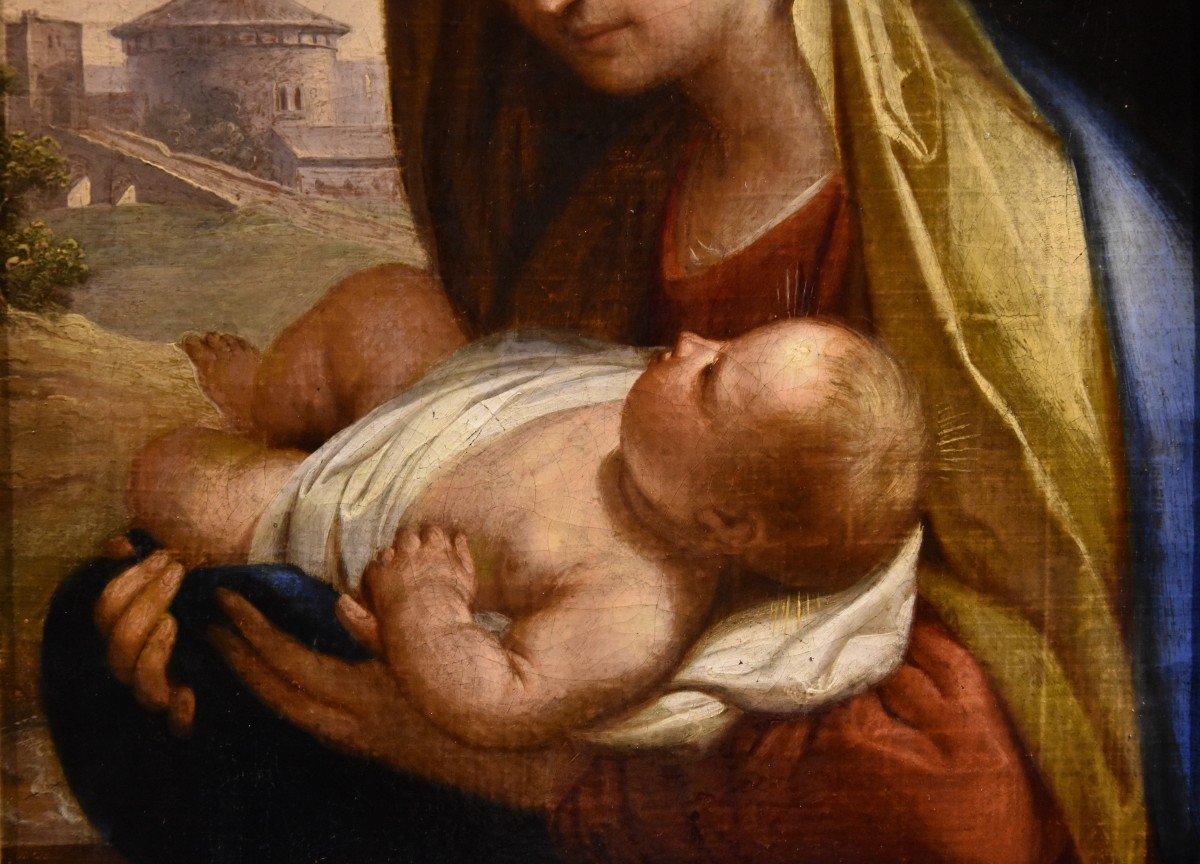 Carlo Maratta (Camerano 1625 – Roma, 1713), Vergine con Bambino-photo-5