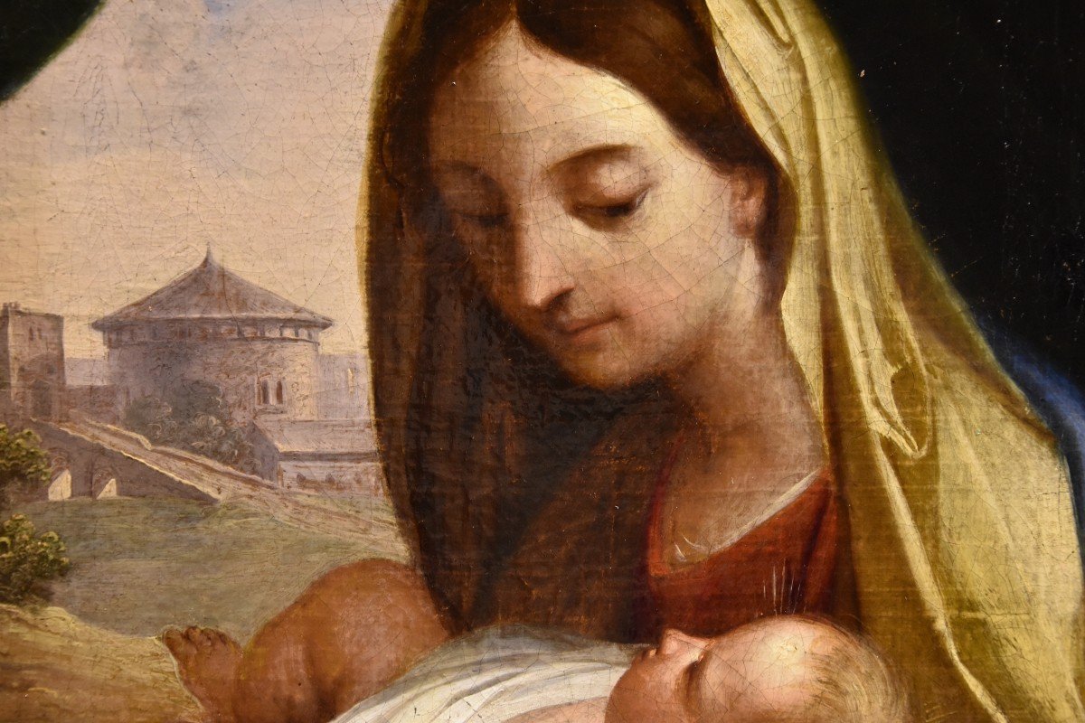 Carlo Maratta (Camerano 1625 – Roma, 1713), Vergine con Bambino-photo-7