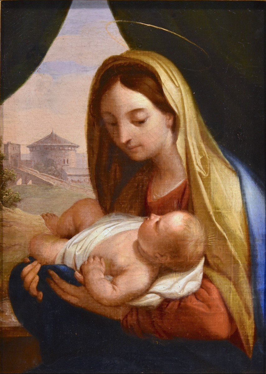 Carlo Maratta (Camerano 1625 – Roma, 1713), Vergine con Bambino