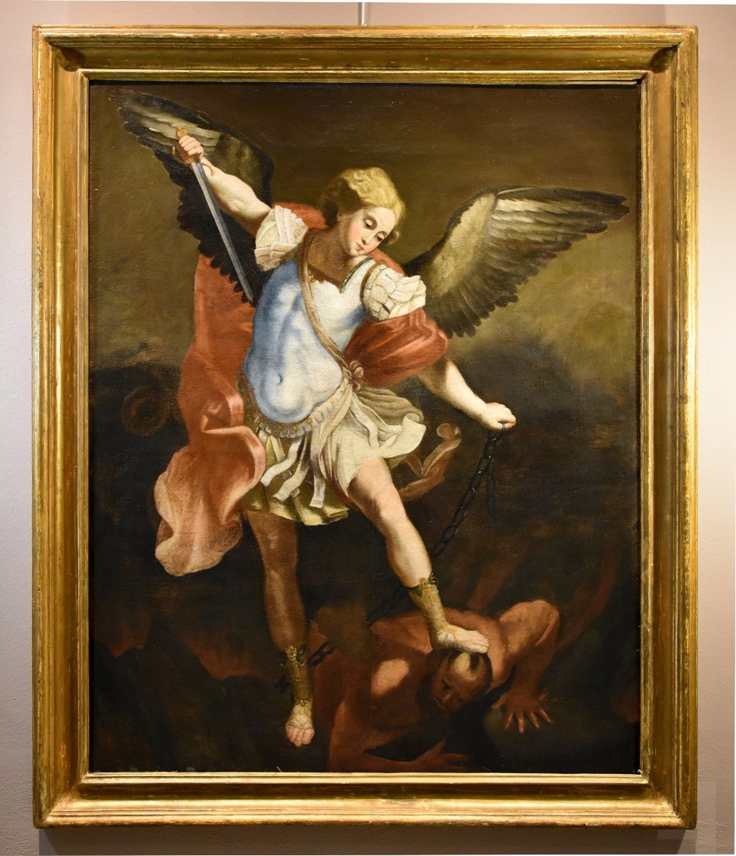 San Michele Arcangelo, Guido Reni (Bologna 1575 - 1642)-photo-2