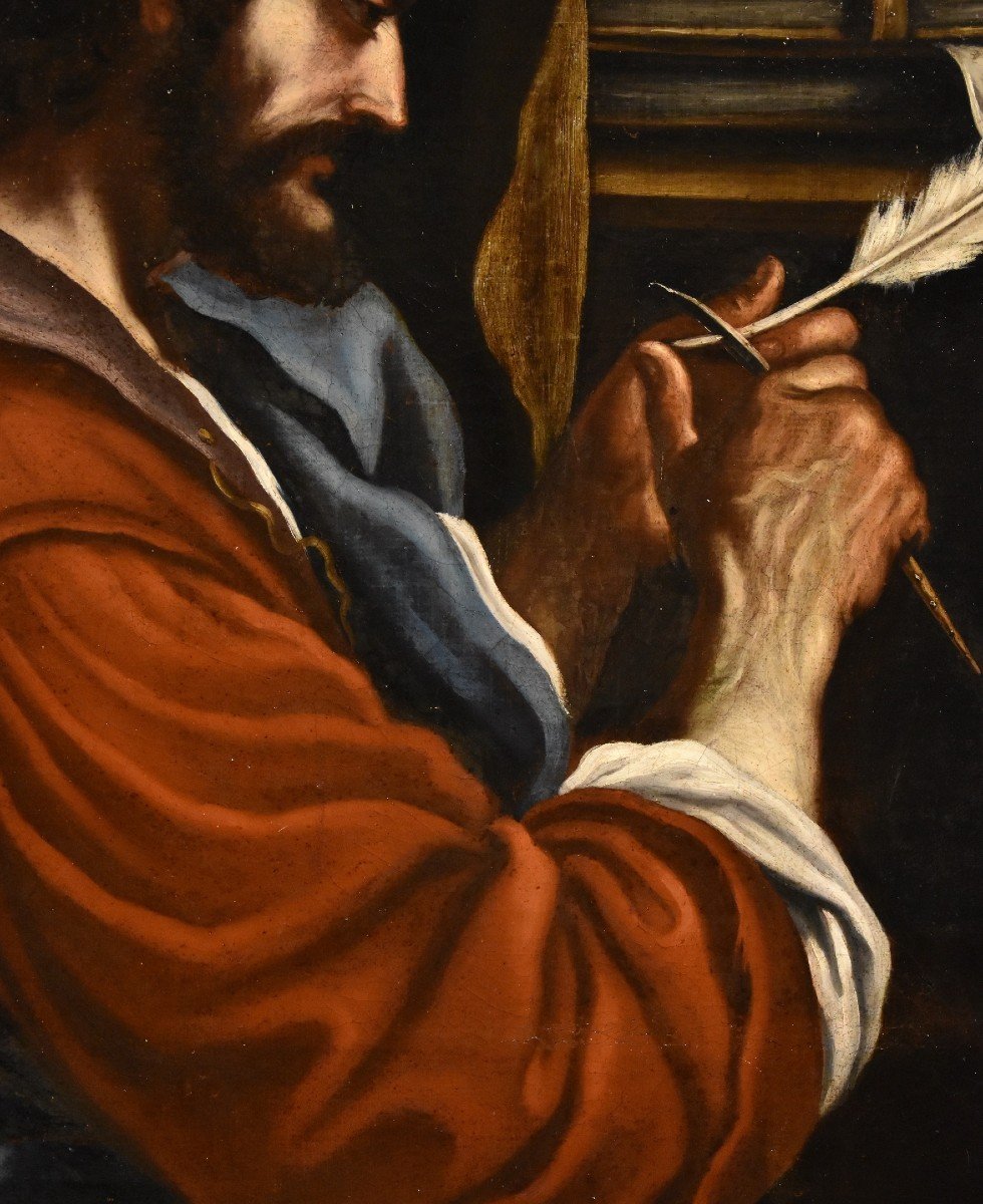 San Marco Evangelista, Giovanni Francesco Barbieri, Il Guercino (Cento, 1591 - Bologna, 1666)-photo-4