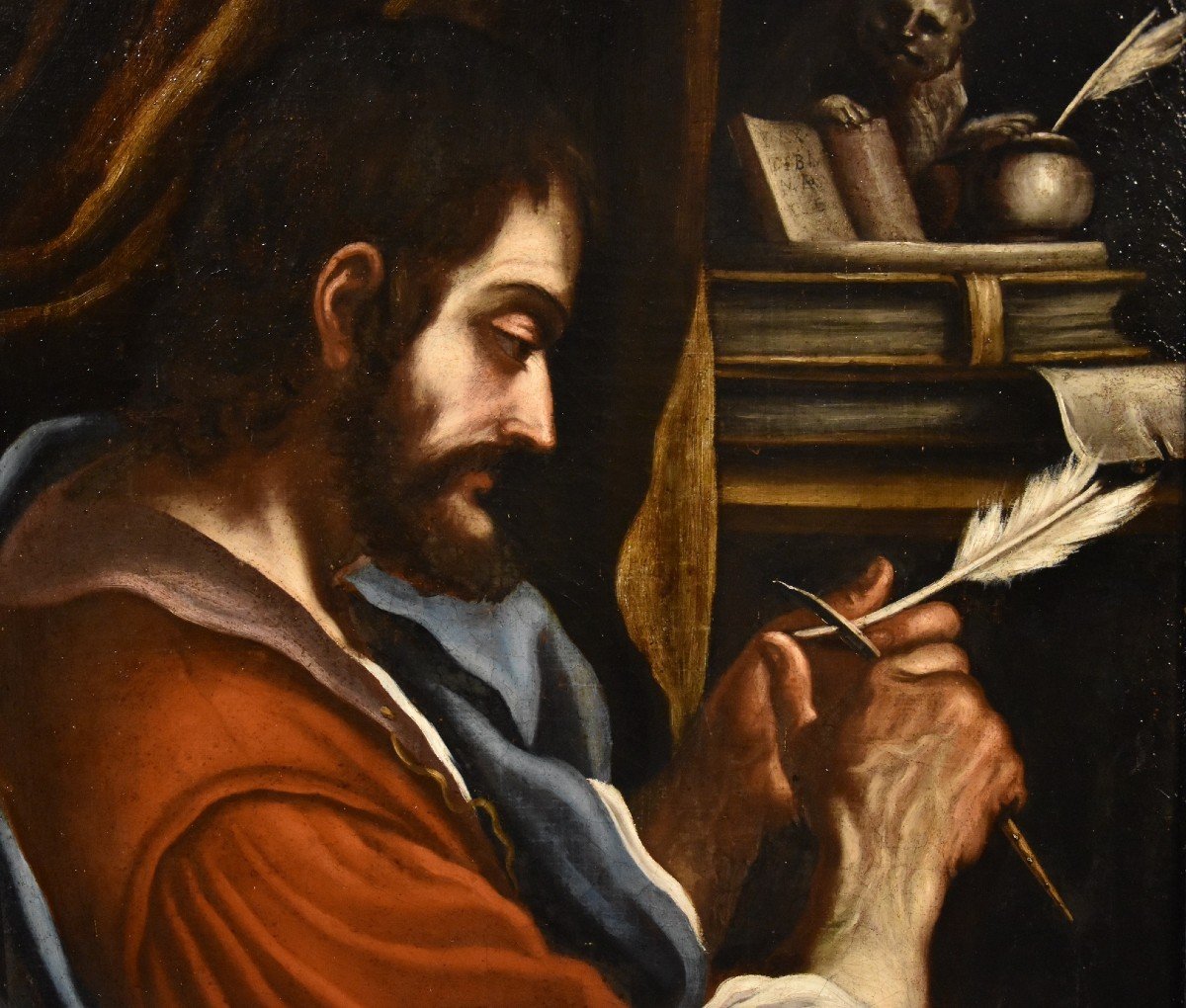 San Marco Evangelista, Giovanni Francesco Barbieri, Il Guercino (Cento, 1591 - Bologna, 1666)-photo-2