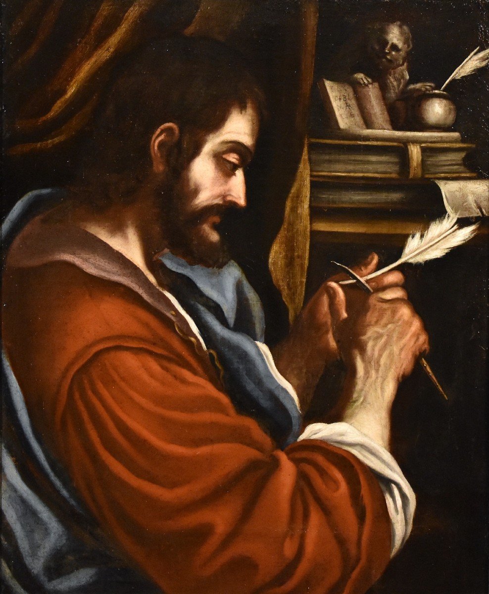 San Marco Evangelista, Giovanni Francesco Barbieri, Il Guercino (Cento, 1591 - Bologna, 1666)