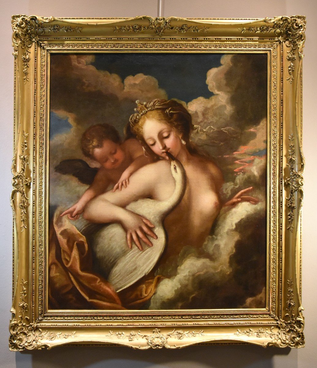 Leda e il cigno, Pietro Liberi (Padova 1605 - Venezia 1687) bottega