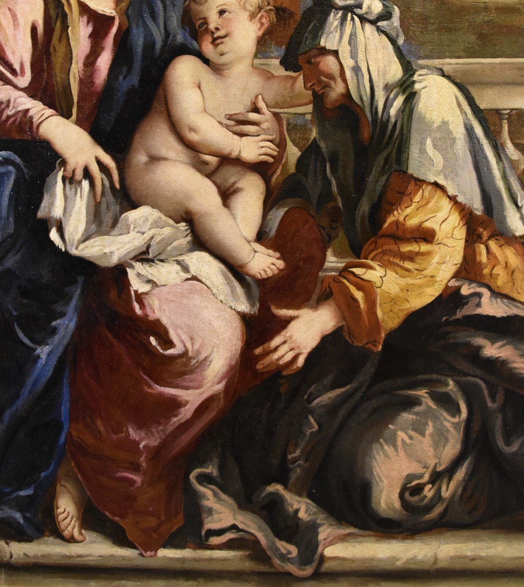 Sacra Famiglia con Sant'Anna, Sebastiano Ricci (Belluno 1659 - Venezia 1734) attribuibile a-photo-7