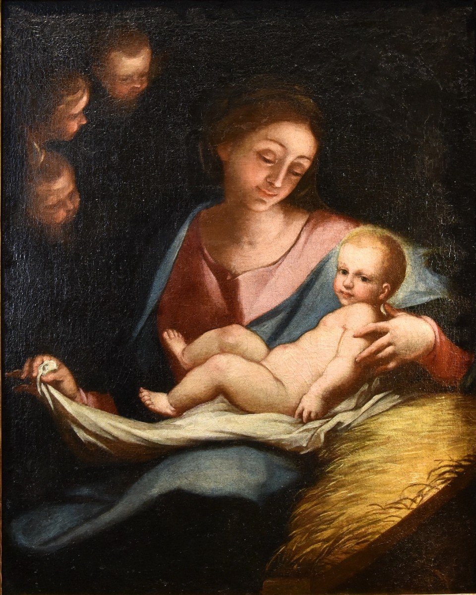 Madonna con Bambino, Anton Maria Piola (Genova, 1654 – 1715) cerchia-photo-2