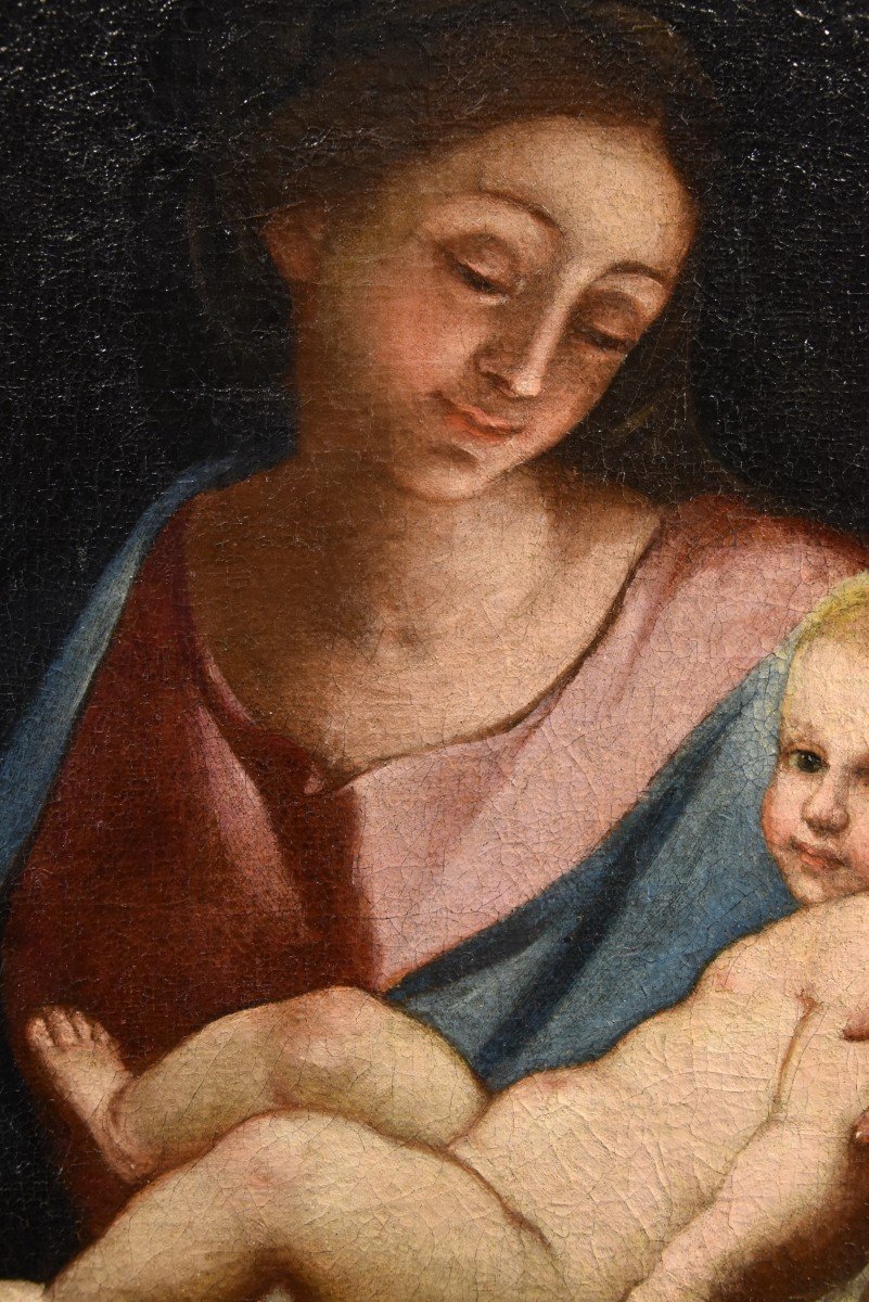 Madonna con Bambino, Anton Maria Piola (Genova, 1654 – 1715) cerchia-photo-4