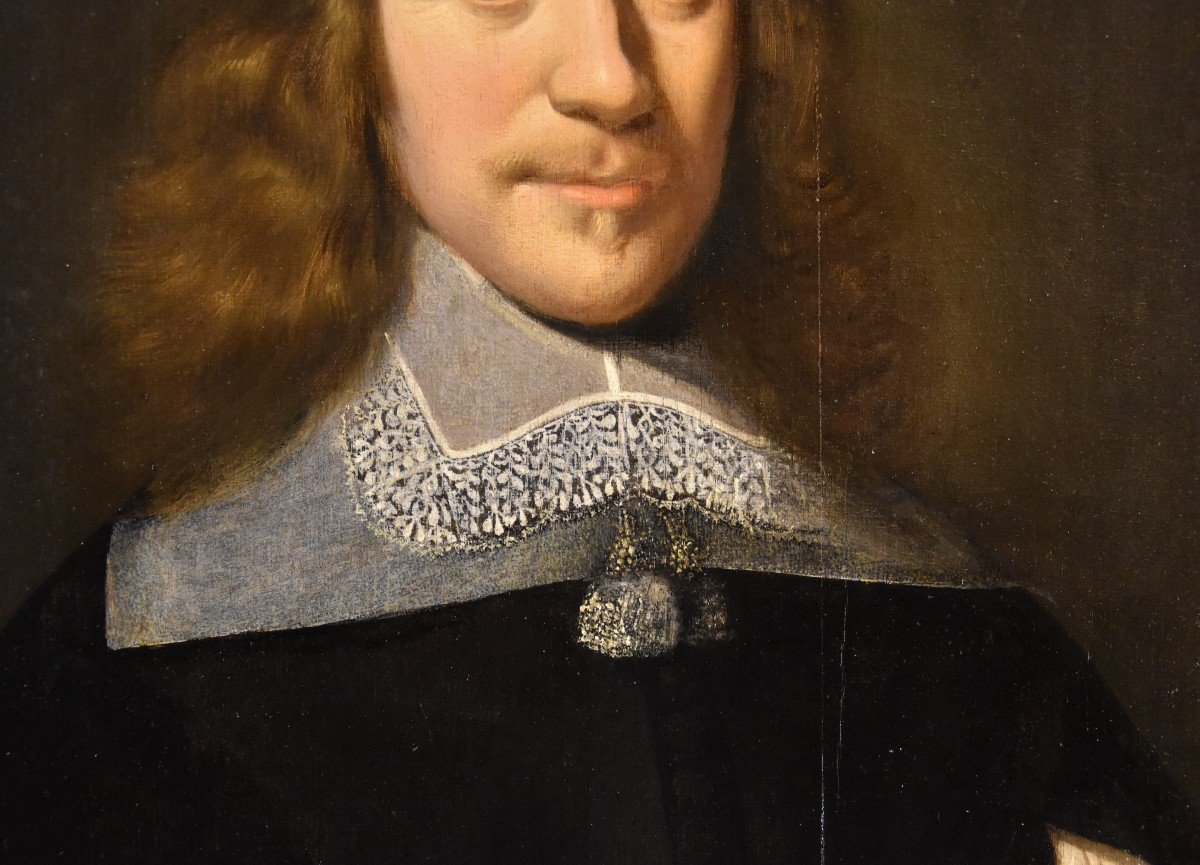 Coniugi olandesi del XVII secolo, Cornelis Janssens van Ceulen (Londra 1593 - Utrecht 1661)-photo-5