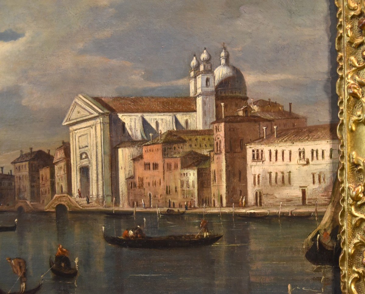 Giacomo Guardi (Venezia, 1764 – 1835), Veduta di Venezia con il Canale della Giudecca-photo-3