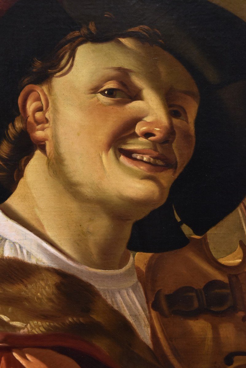 Suonatore di violino, Hendrick ter Brugghen (The Hague 1588–1629 Utrecht) Bottega-photo-4