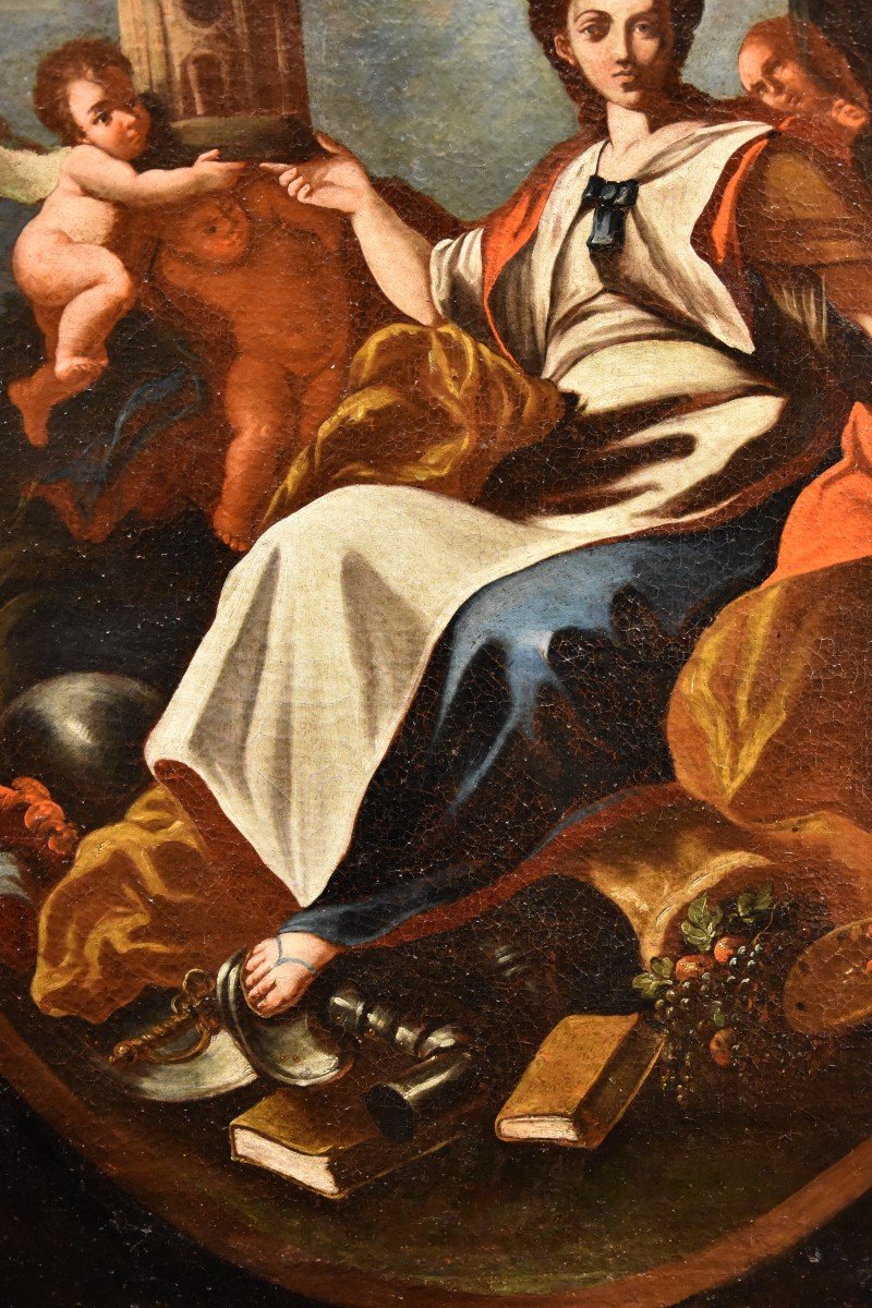 L’Allegoria dell’Europa, Francesco Solimena (Napoli 1657 – 1747) bottega/cerchia-photo-3