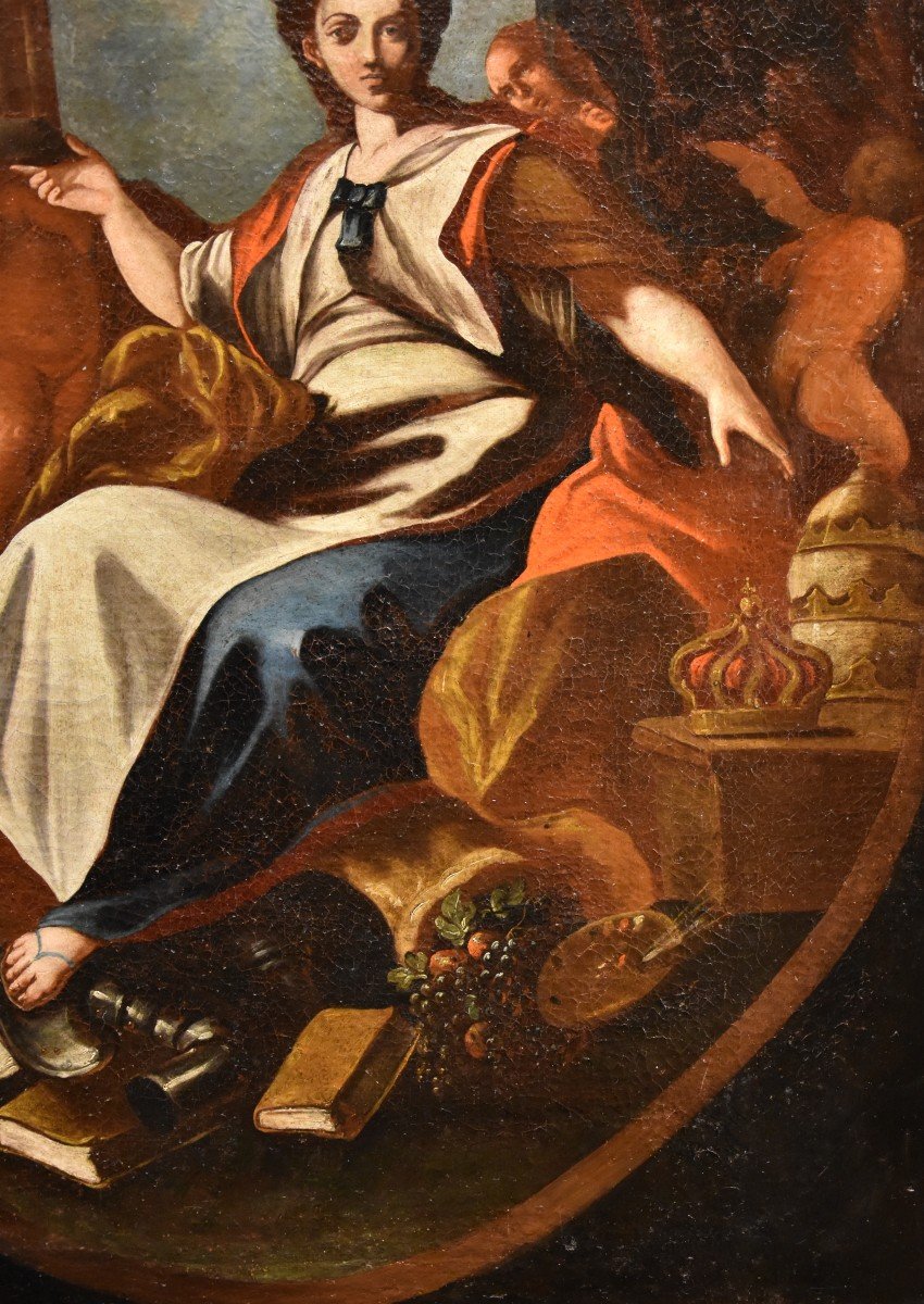 L’Allegoria dell’Europa, Francesco Solimena (Napoli 1657 – 1747) bottega/cerchia-photo-4