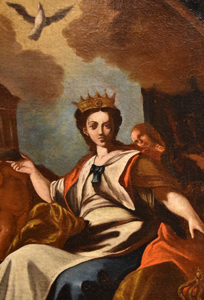 L’Allegoria dell’Europa, Francesco Solimena (Napoli 1657 – 1747) bottega/cerchia-photo-8