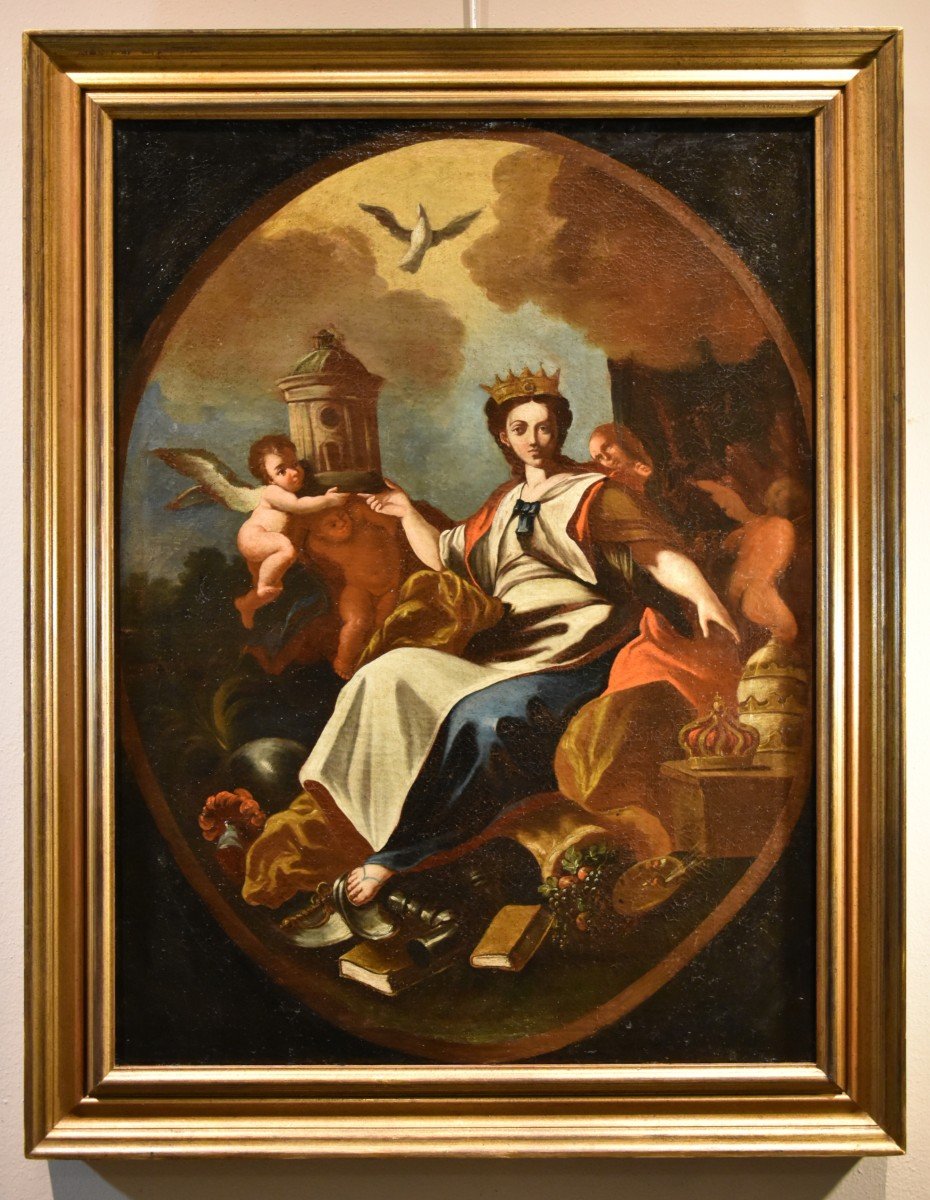 L’Allegoria dell’Europa, Francesco Solimena (Napoli 1657 – 1747) bottega/cerchia