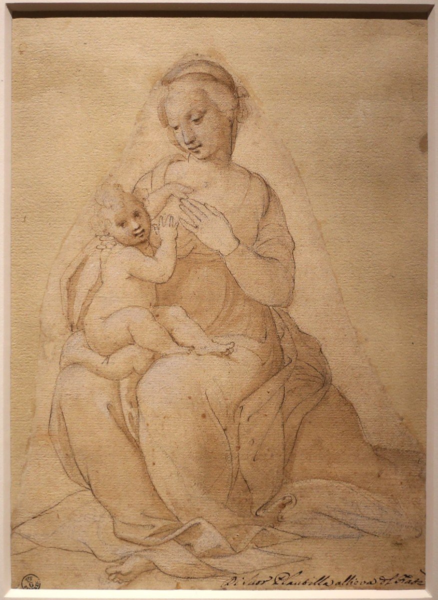 Jacopo Confortini (Firenze 1602-1672), Madonna con Bambino e due angeli-photo-8