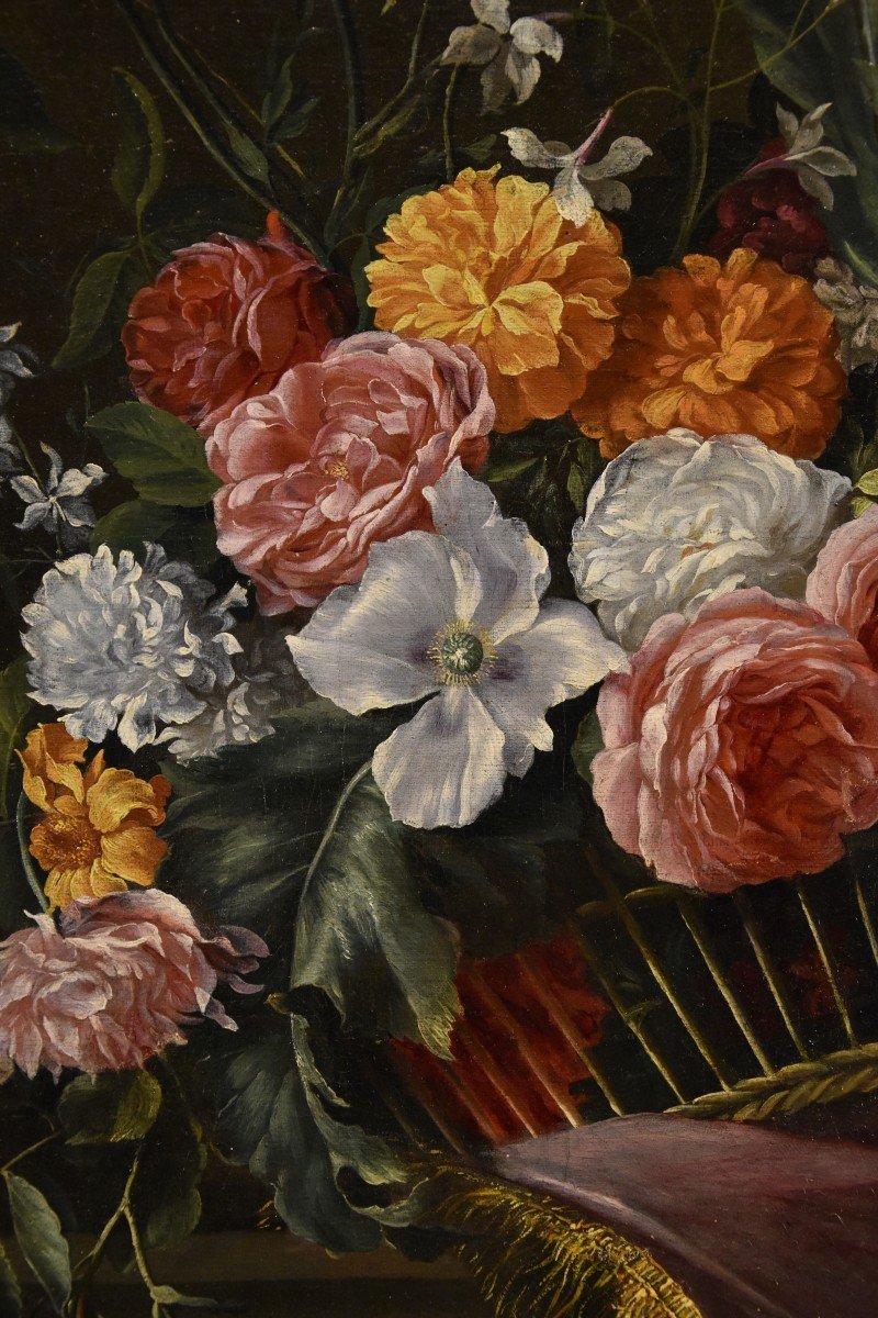 Jean-Michel Picart (Anversa, 1600 – Parigi, 1682), Naturas morta di fiori-photo-5