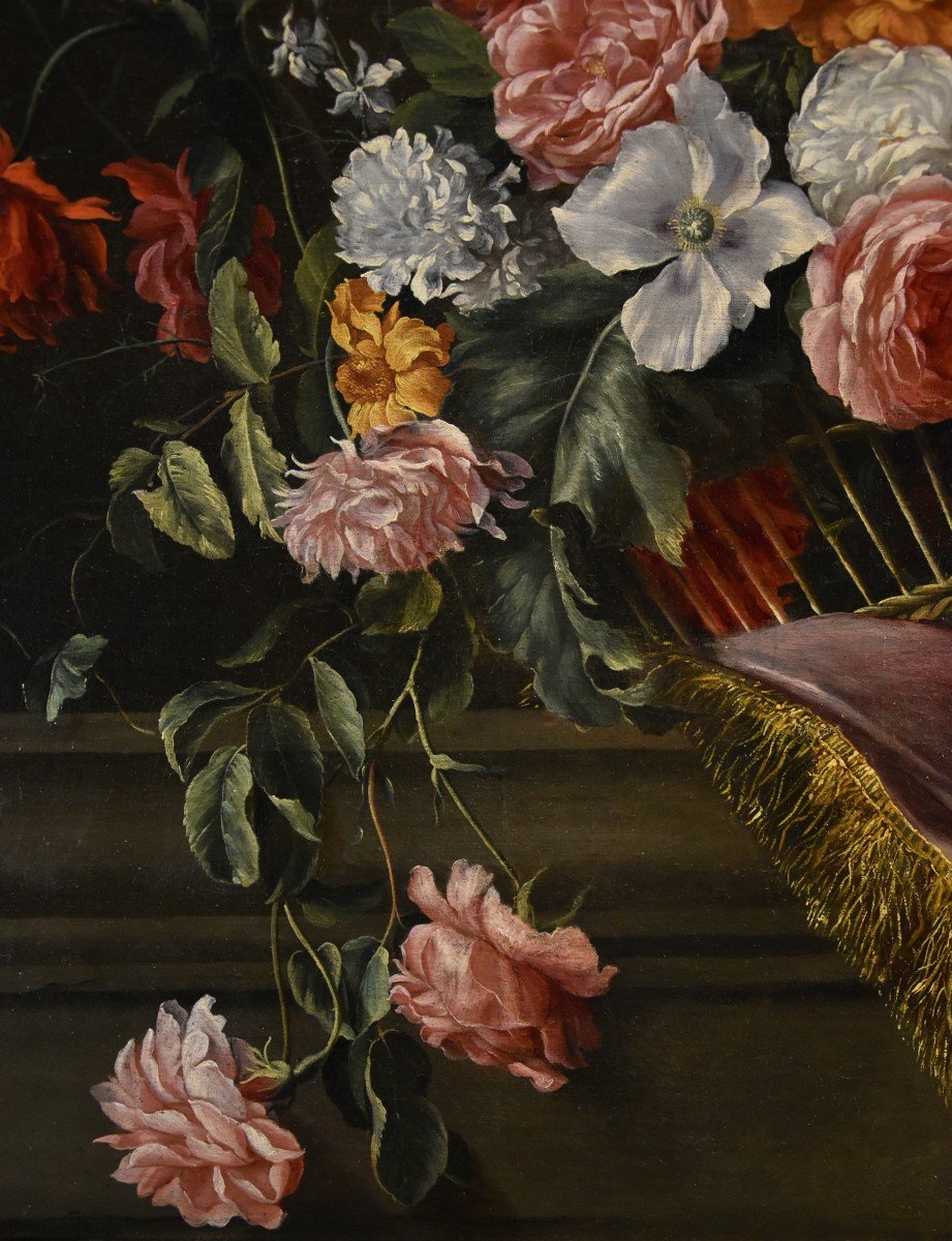 Jean-Michel Picart (Anversa, 1600 – Parigi, 1682), Naturas morta di fiori-photo-6