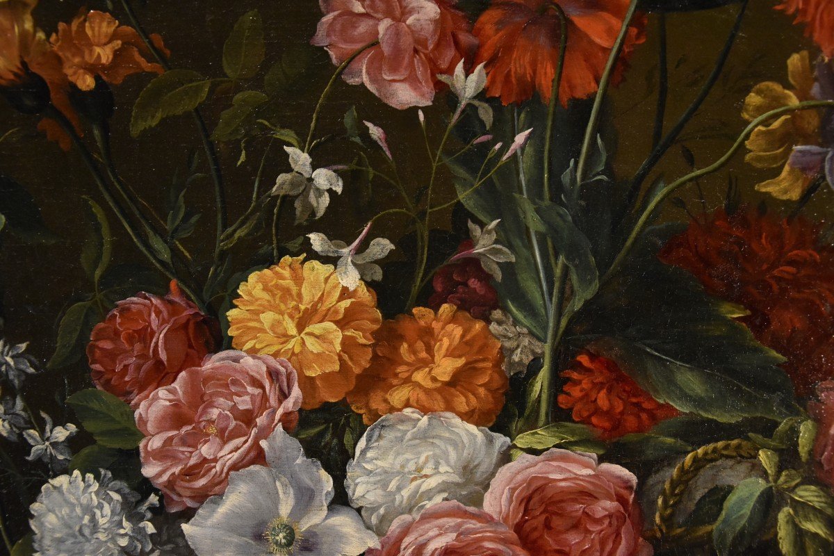 Jean-Michel Picart (Anversa, 1600 – Parigi, 1682), Naturas morta di fiori-photo-7