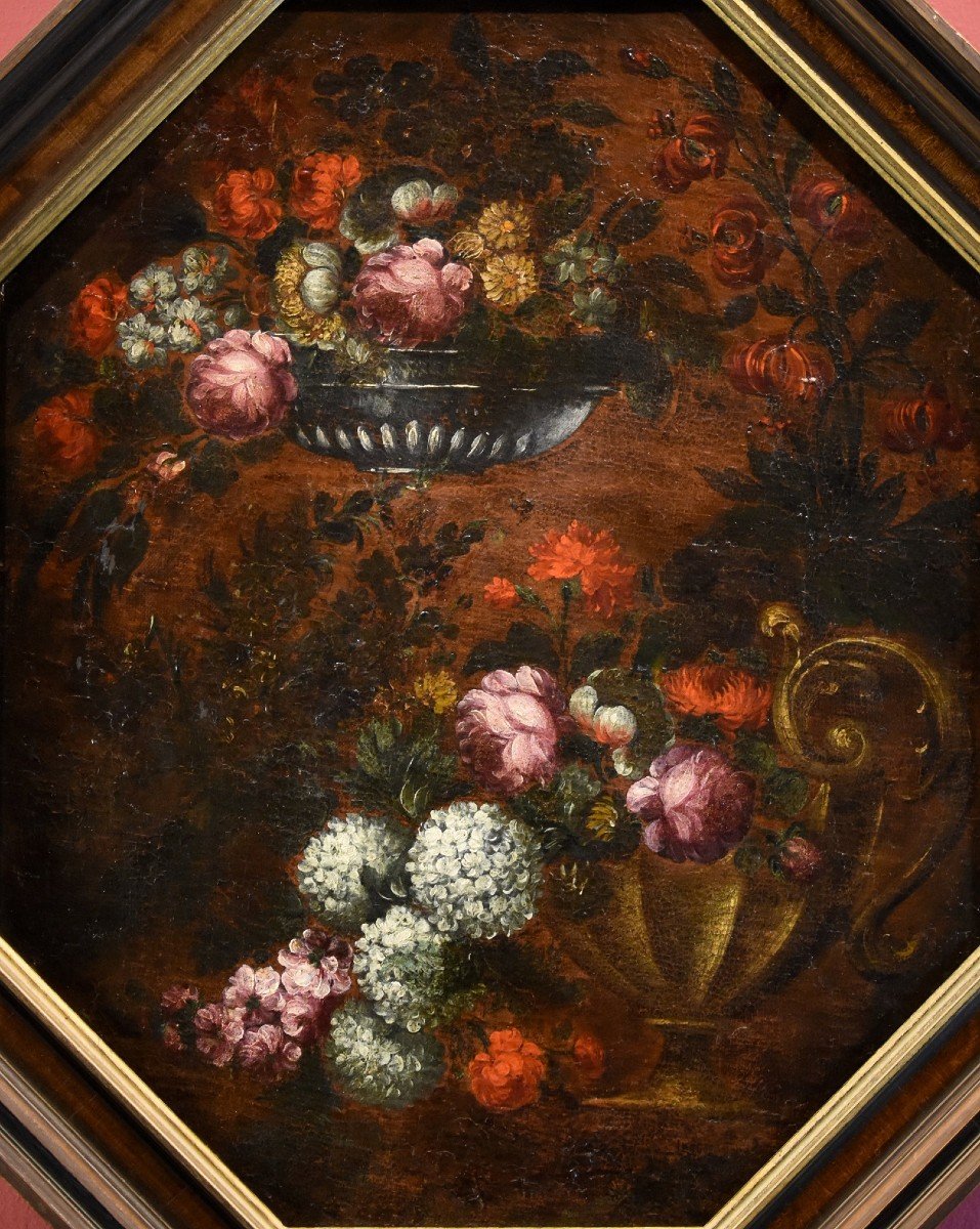 Composizione floreale, Francesca Volò Smiller (Milano, 1657 - 1700) cerchia-photo-2