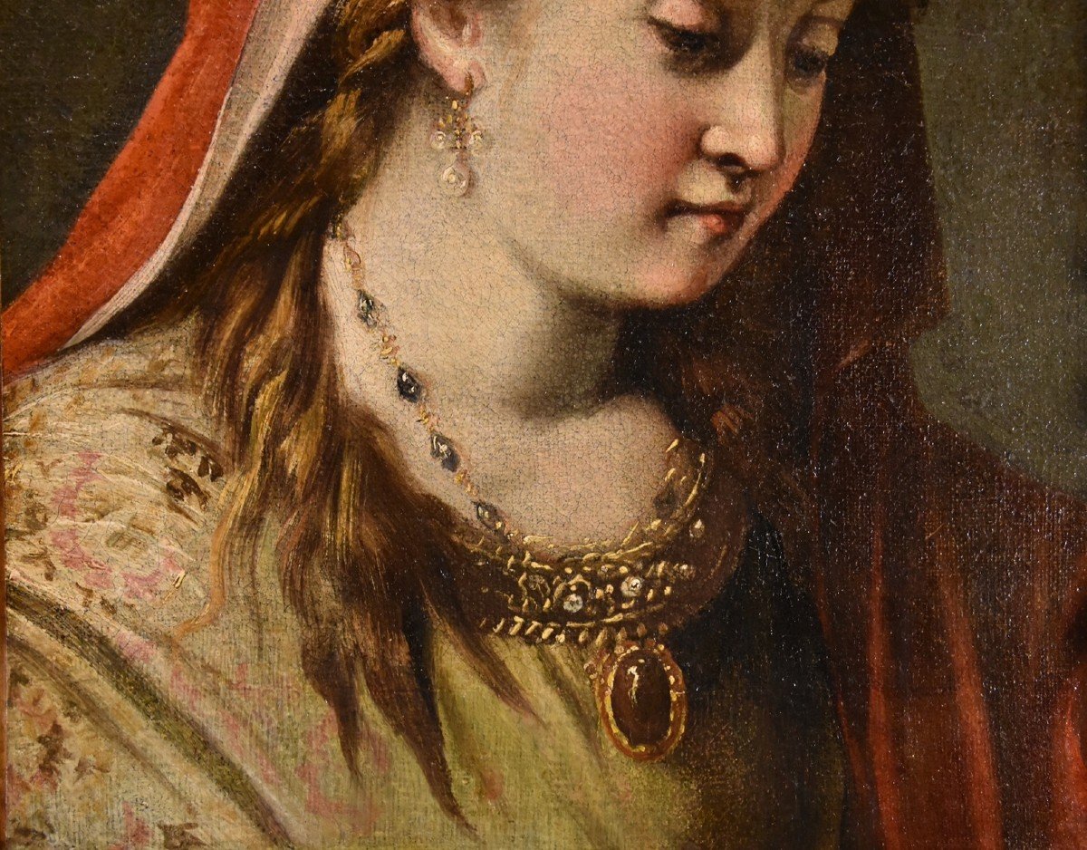 Gaspare Diziani (Belluno 1689 – Venezia 1767), Ritratto di giovane principessa (Salomè?)-photo-2