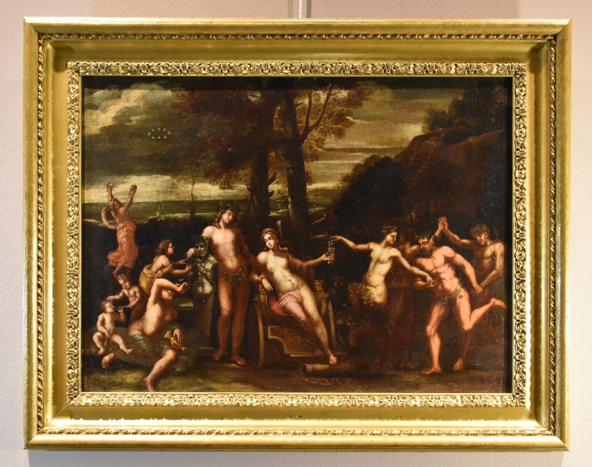 Trionfo di Bacco e Arianna, Bottega di Filippo Lauri (Roma,1623 – 1694)-photo-2