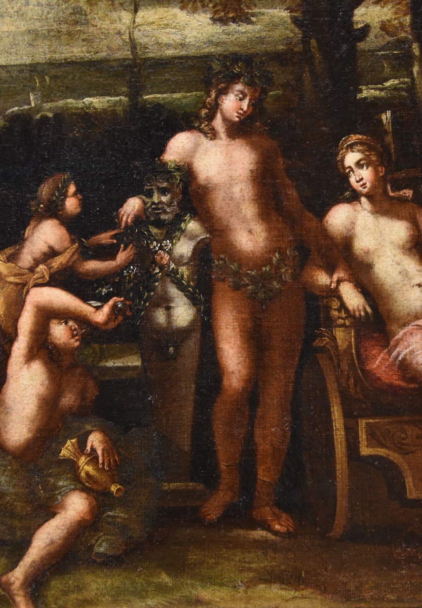 Trionfo di Bacco e Arianna, Bottega di Filippo Lauri (Roma,1623 – 1694)-photo-2