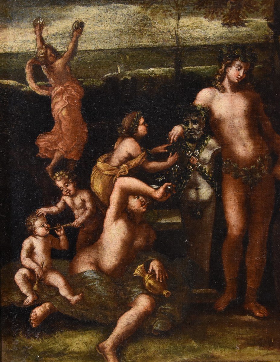 Trionfo di Bacco e Arianna, Bottega di Filippo Lauri (Roma,1623 – 1694)-photo-3