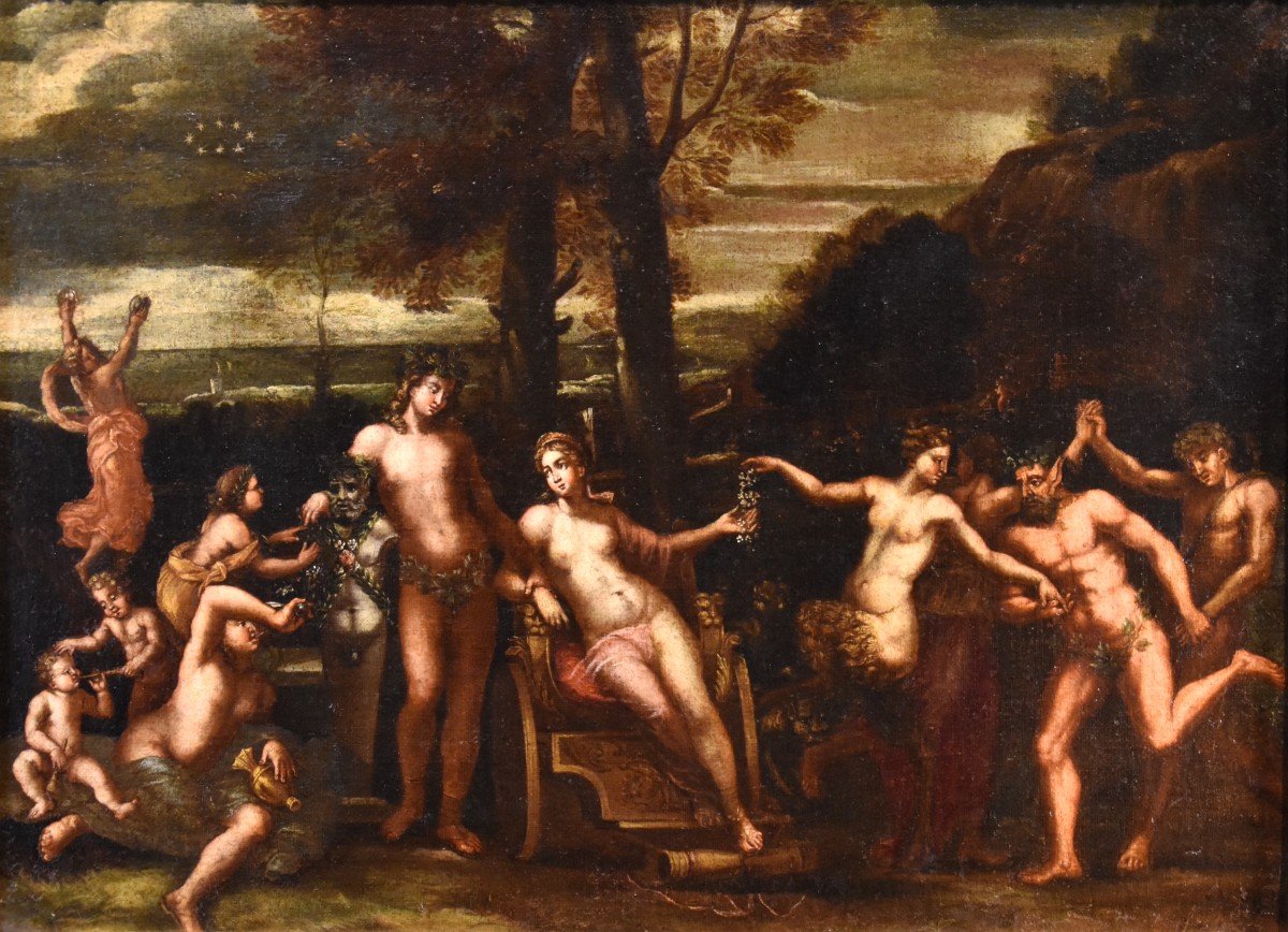 Trionfo di Bacco e Arianna, Bottega di Filippo Lauri (Roma,1623 – 1694)