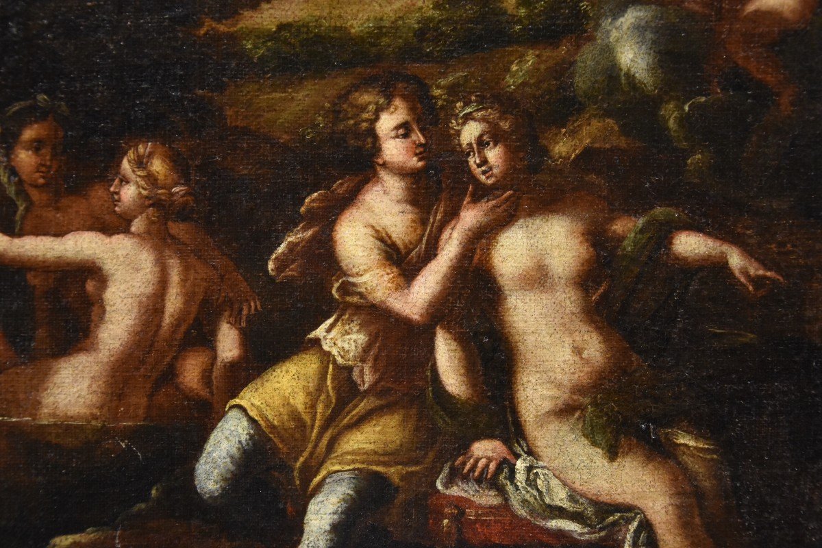 Idillio tra Venere ed Adone, Bottega di Filippo Lauri (Roma,1623 – 1694)-photo-4