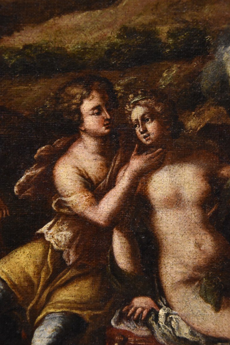 Idillio tra Venere ed Adone, Bottega di Filippo Lauri (Roma,1623 – 1694)-photo-1