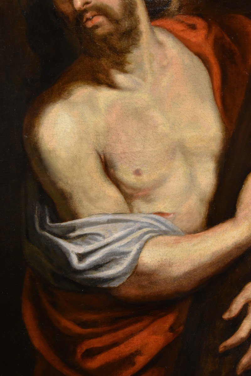 Anthoon van Dyck (Anversa 1599 - Londra 1641) bottega - Cristo Portacroce-photo-3