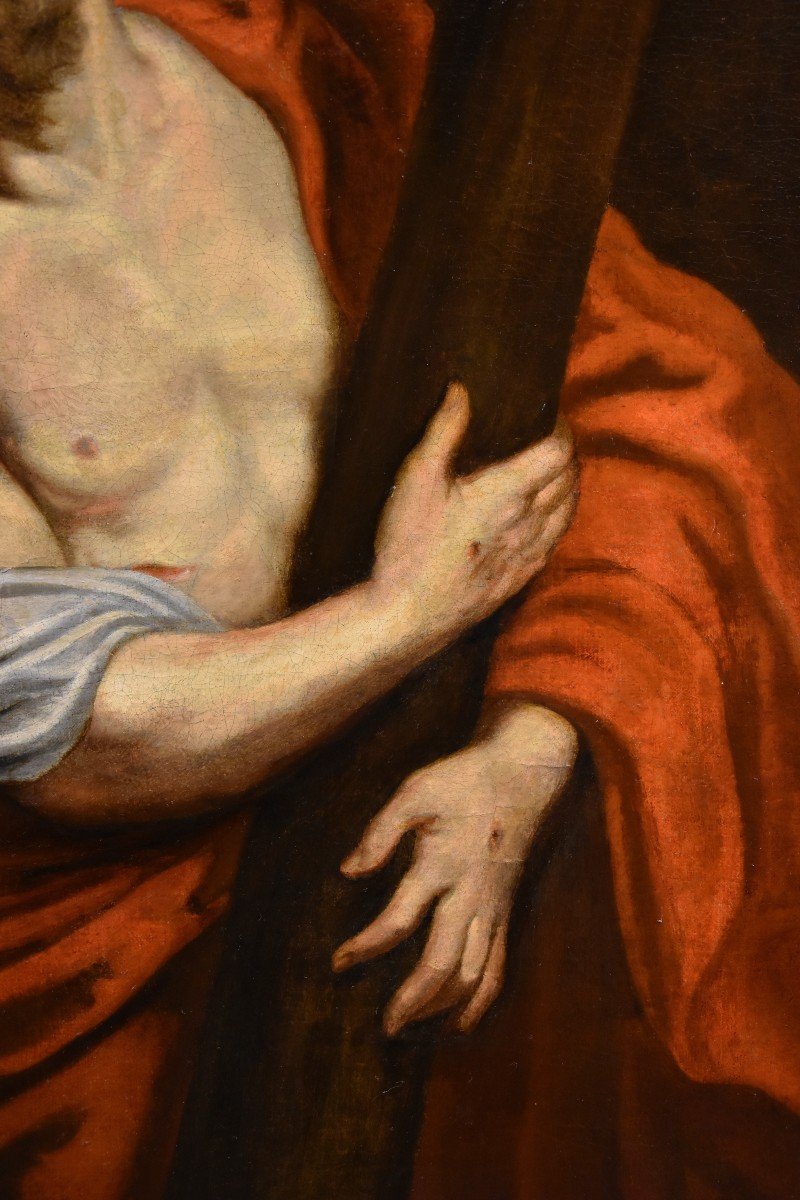 Anthoon van Dyck (Anversa 1599 - Londra 1641) bottega - Cristo Portacroce-photo-4