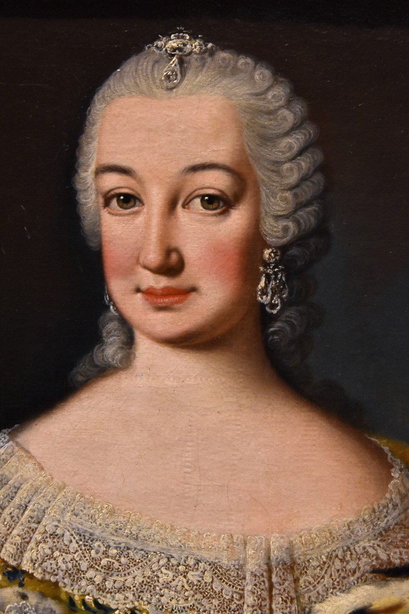 Martin van Meytens (1695 - 1770), Portrait de Marie-Thérèse d'Autriche/François Ier de Lorraine-photo-1