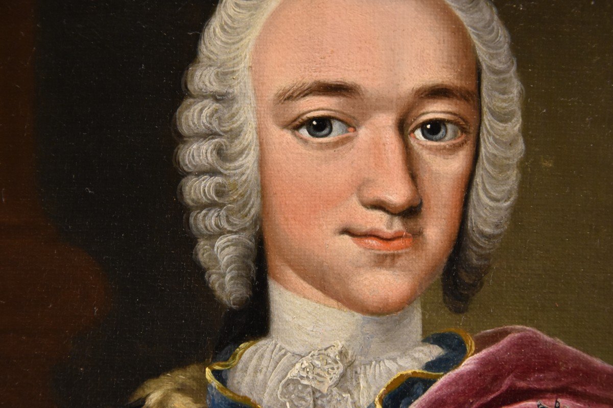 Martin van Meytens (1695 - 1770), Portrait de Marie-Thérèse d'Autriche/François Ier de Lorraine-photo-7