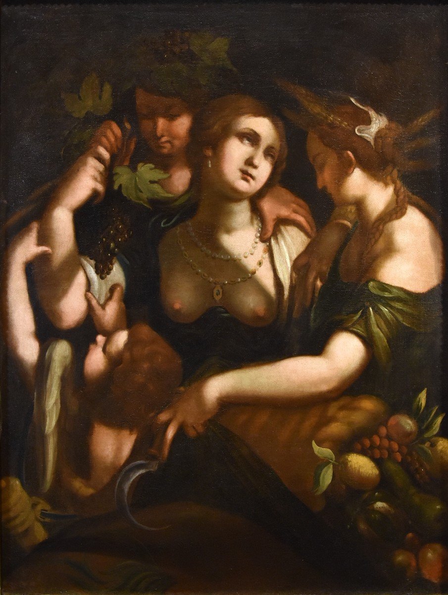 Venere, Bacco e Cerere, Giovanni Battista Paggi (Genova 1554 – 1627)-photo-2