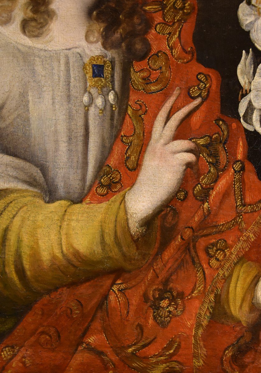 L’angelo annunciante, Vincenzo Carducci (Firenze, 1576 – Madrid, 1638)-photo-2