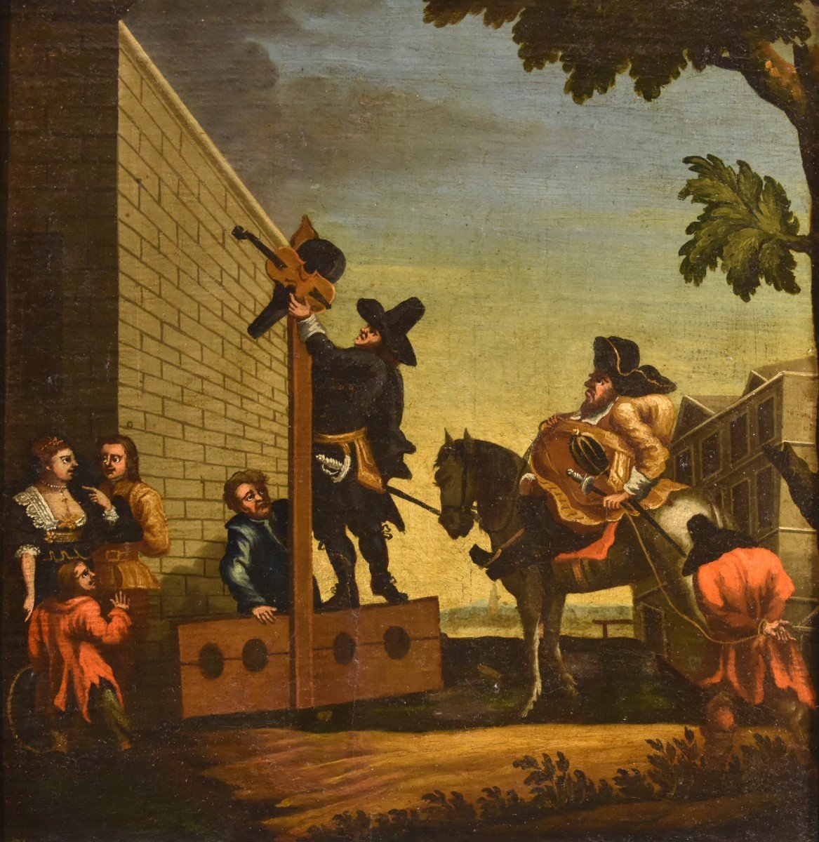 William Hogarth (Londra 1697 - 1764) Scuola di, Hudibras Triomphante-photo-7