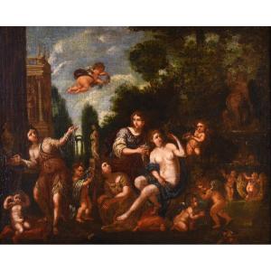 La Toeletta di Venere Francesco Albani (Bologna 1578 - 1660), bottega di